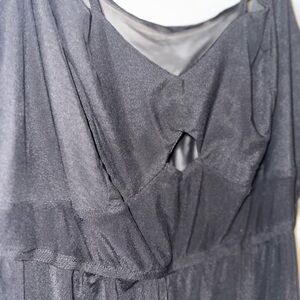 Elegant Black Sleeveless Dress